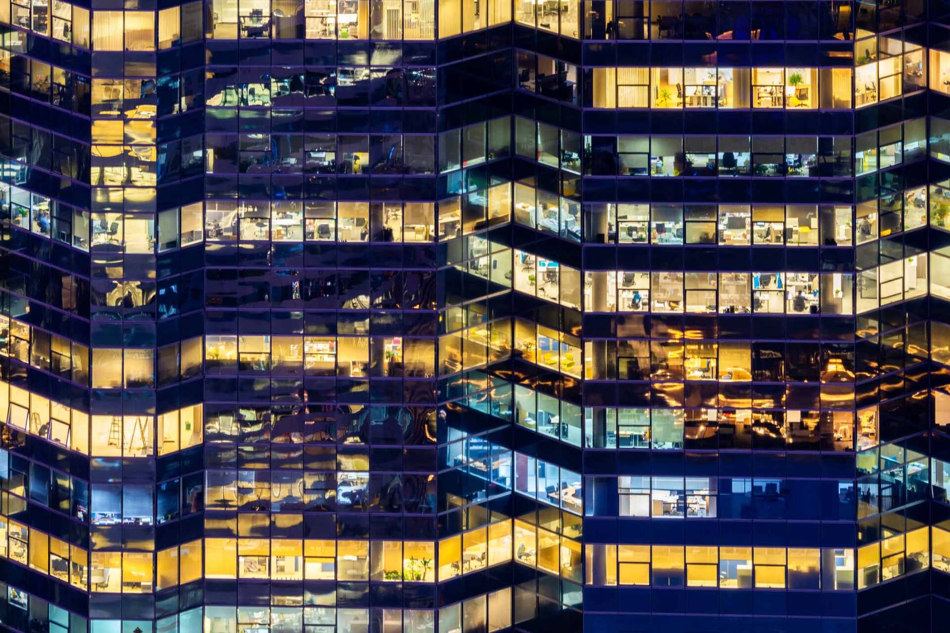 Commercial building under construction, from preconstruction to power-on